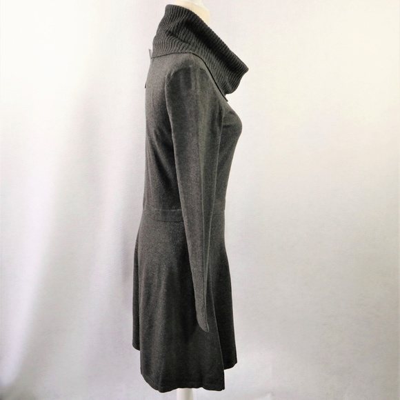 New Chaps By Ralph Lauren Gray Dress Sz Small - Picture 6 of 8